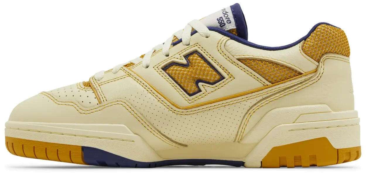 New Balance 550 Aime Leon Dore Masaryk Community Gym Yellow 2/5