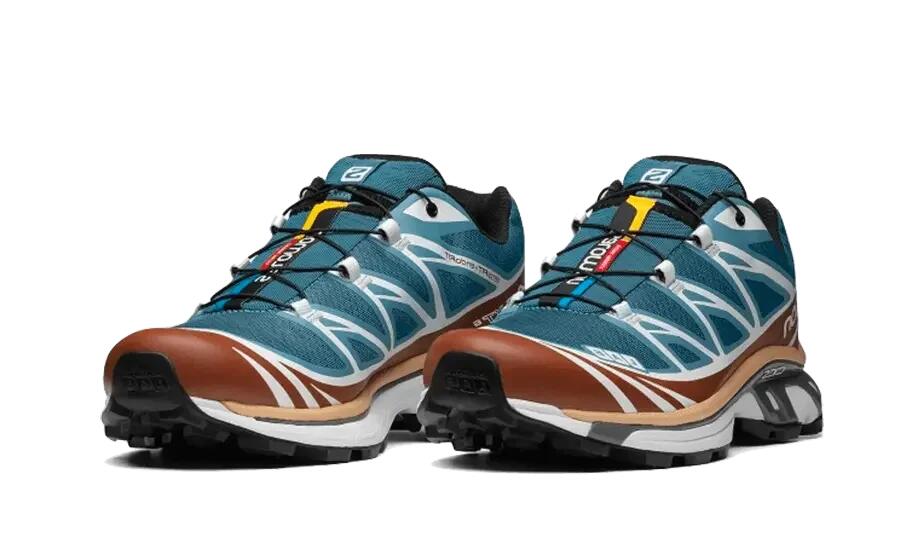 Salomon XT-6 Aegean Blue Hazelnut 2/3