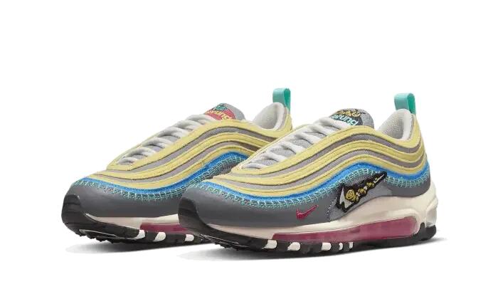 Nike Air Max 97 Air Sprung Grey Celery (GS) 2/3