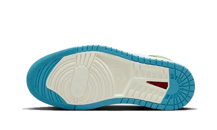 Jordan 1 High Zoom Air CMFT 2 University Blue Volt (Women's) 3/3