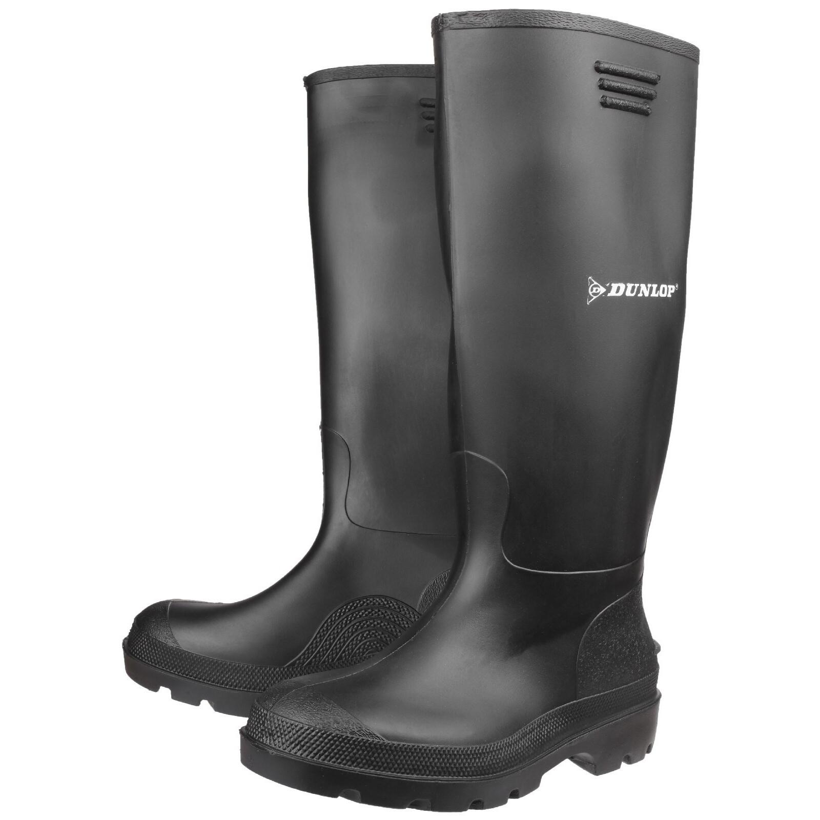 380PP Pricemaster Unisex Wellington Boots (Black) 5/5