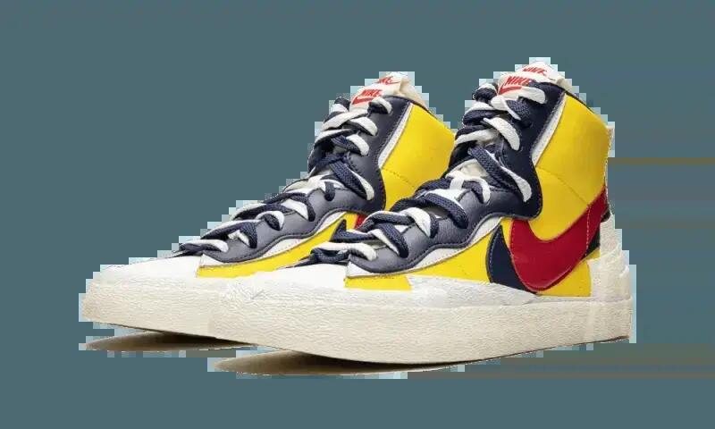 Zapatillas - Mixtas - Blazer Mid Sacai - White/Obsidian 2/4