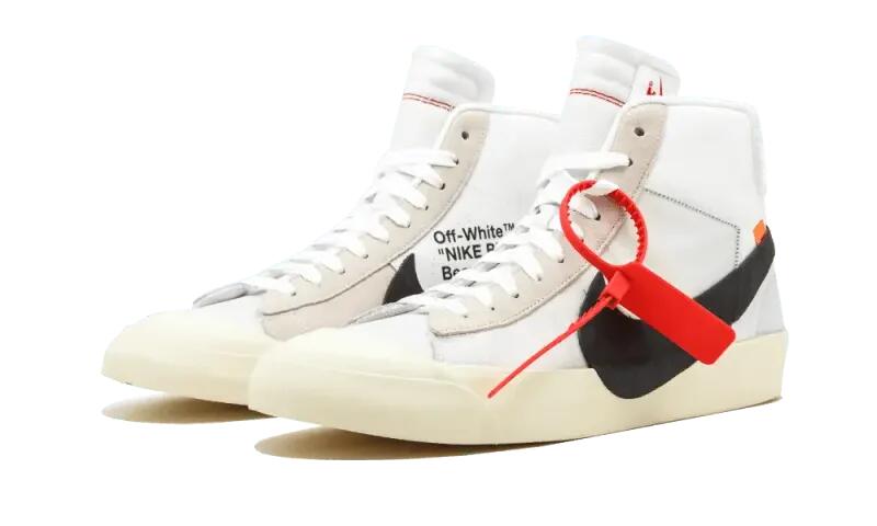 Scarpe - Lifestyle - Unisex - Due tonalità, Blazer The Ten - Bianco/Nero-Muslin 2/4