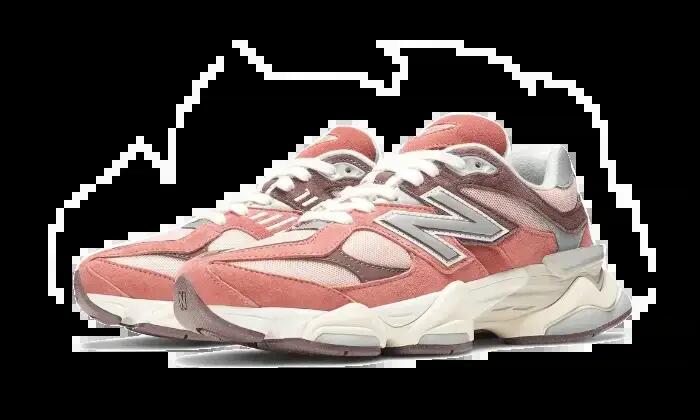 New Balance 9060 Sea Salt Cherry Blossom 2/4
