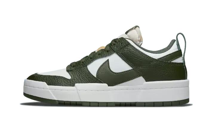 Nike Dunk Low Disrupt Dark Green White (W) 1/3