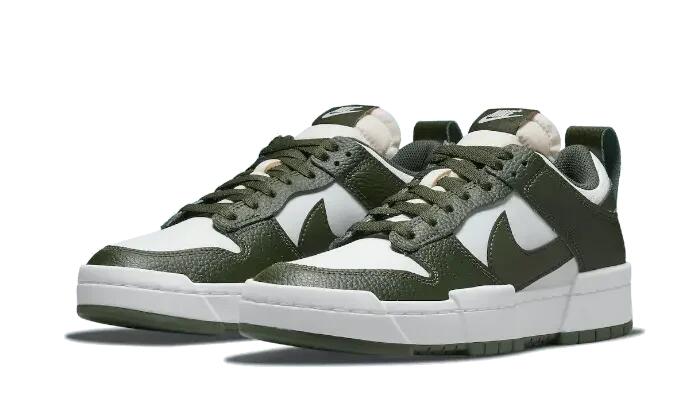 Nike Dunk Low Disrupt Dark Green White (W) 2/3