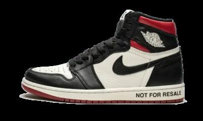 Schoenen - lifestyle - air jordan 1 not for resale - sail/zwart/varsity red