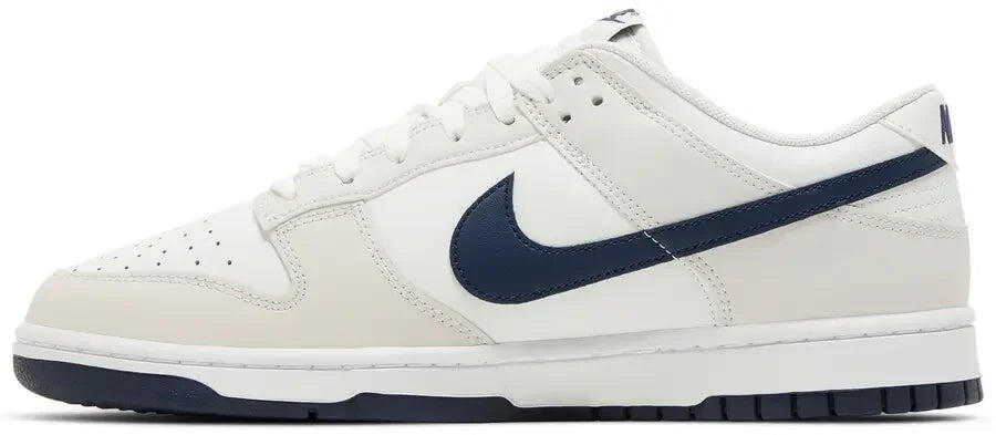 Nike Dunk Low Retro White Midnight Navy 2/5