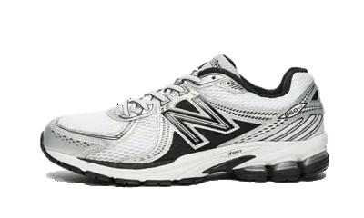 Schoenen - hardlopen - 860 v2 - zwart/wit/zilver