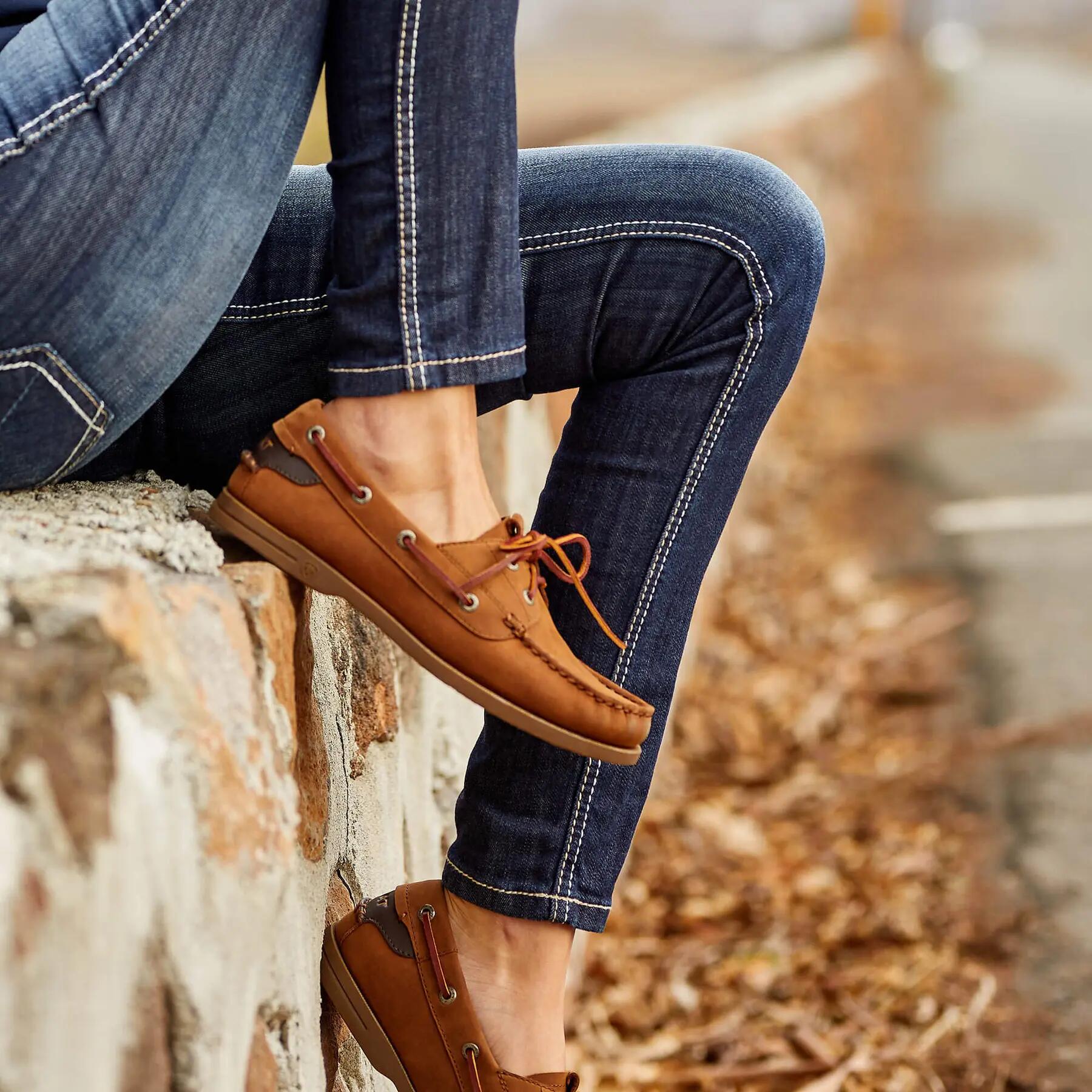 Chaussures bateau femme Ariat Antigua 2/5