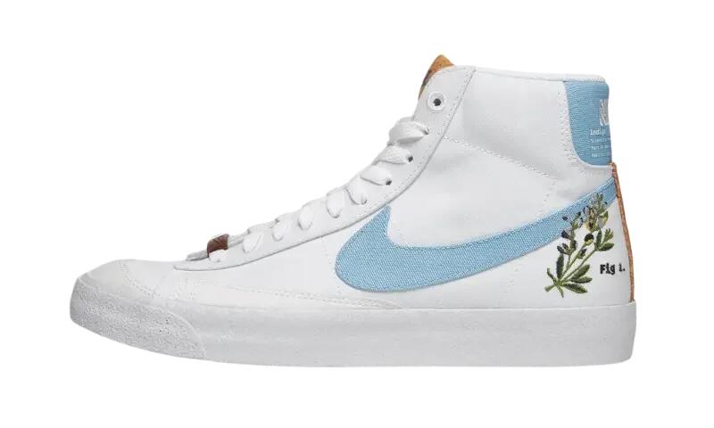 Nike Blazer Mid 77 White Indigo 1/1