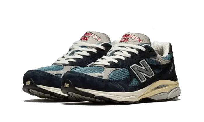 New Balance 990 V3 MiUSA Teddy Santis Navy Castlerock 2/3