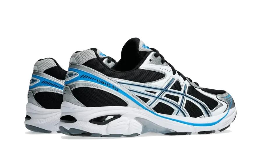 ASICS GT-2160 Black Pure Silver Bright Blue 3/4