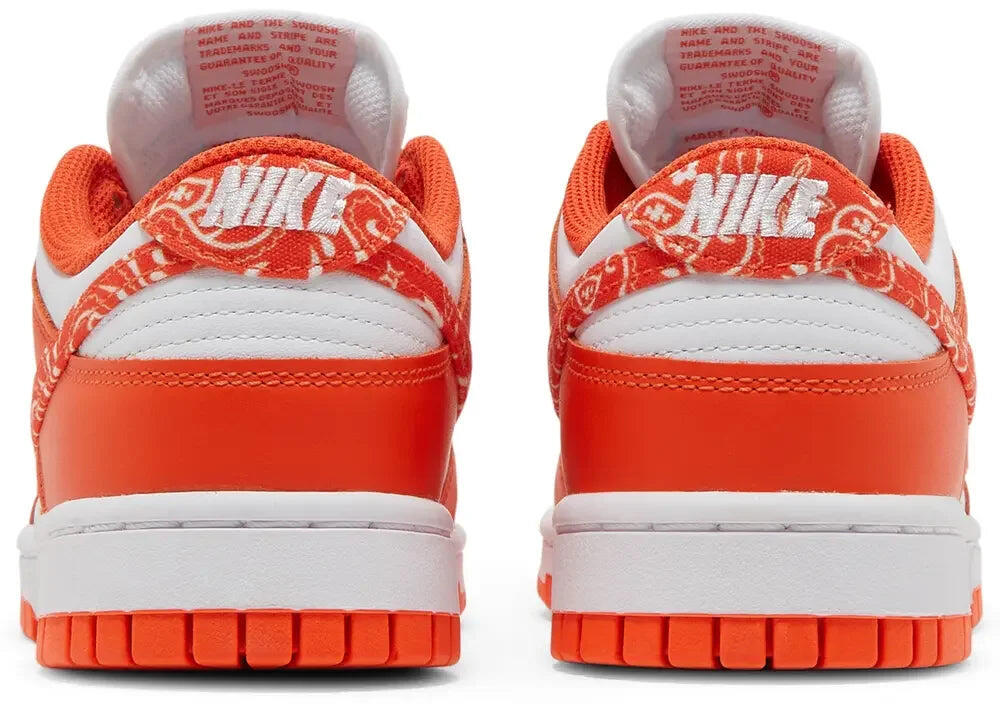 Nike Dunk Low Essential Paisley Pack Orange (W) 4/5