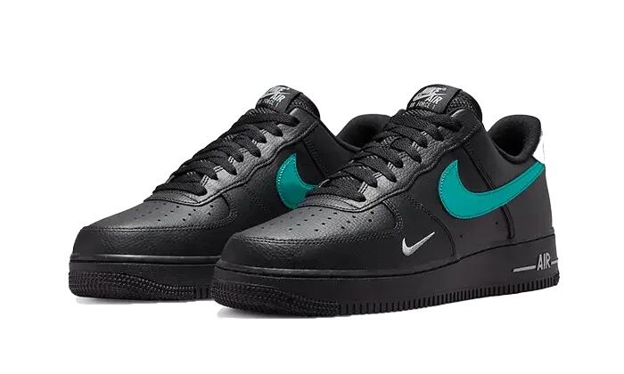 Zapatillas Air Force 1 Low Black Blue Lightning 2/3