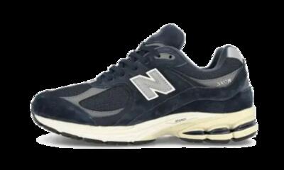 Schoenen - vrije tijd - heren - 2002r - comfortabel, retro - navy eclipse