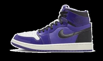Schoenen - basketbal - dames - aj1 - high-top, zoom - court purple