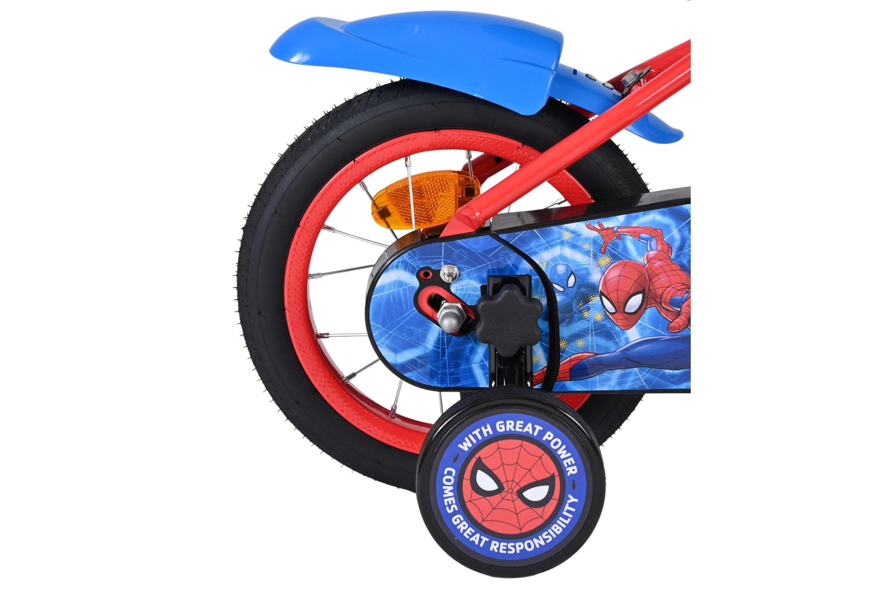 Spider-Man Kinderfahrrad 12 Zoll rot/blau 20502 3/7