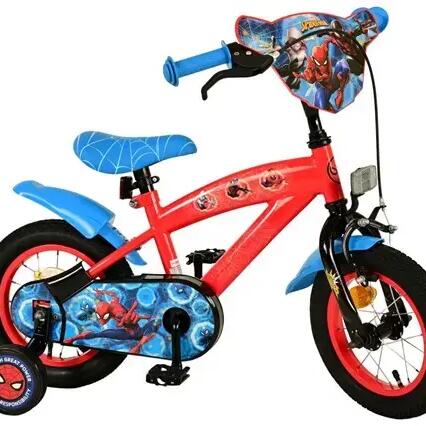 Spiderman 12-inch Kids Bike Red/Blue 20502