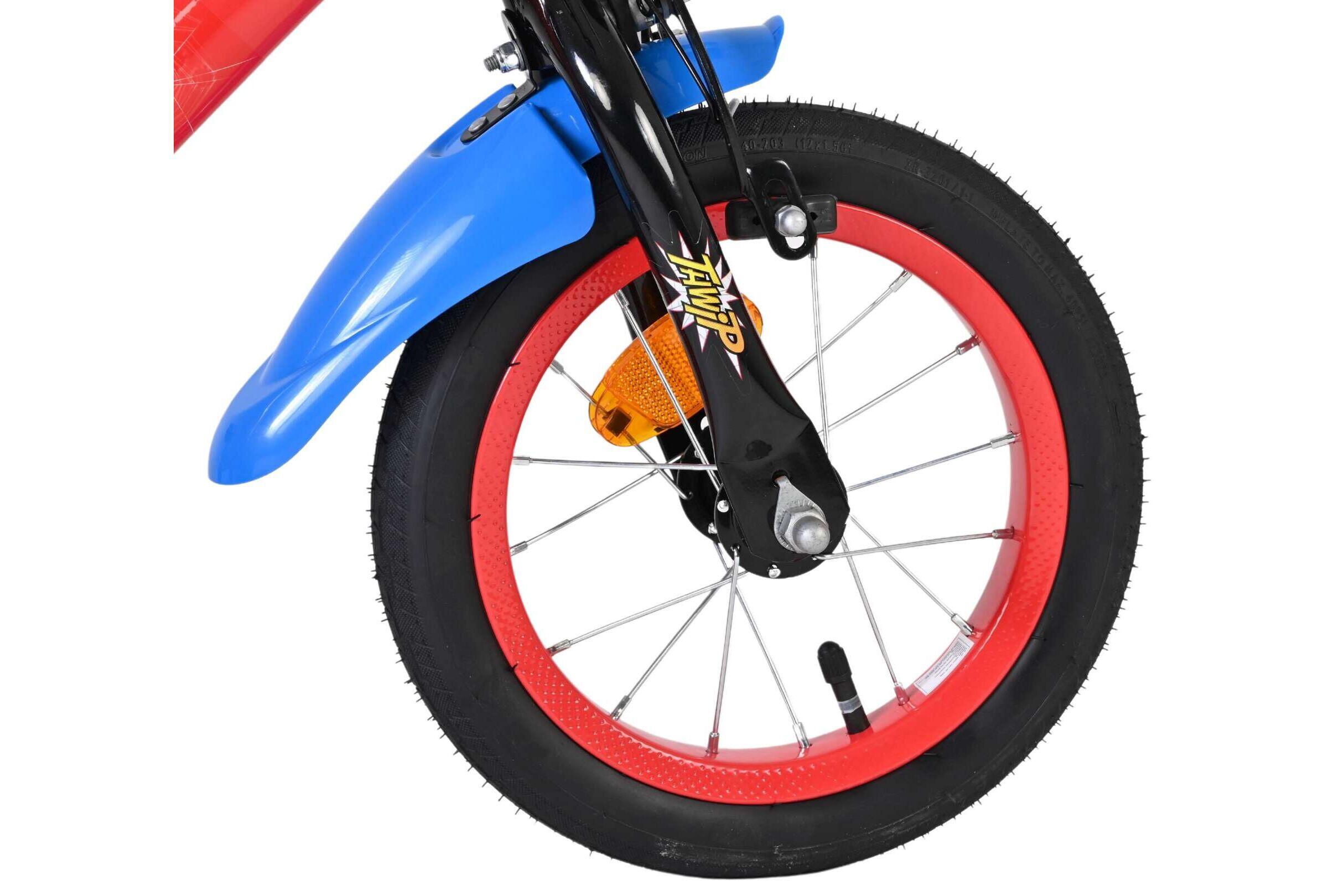 Spider-Man Kinderfahrrad 12 Zoll rot/blau 20502 4/7