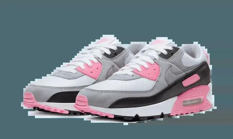 Scarpe - unisex - air max 90 recraft - bianco/grigio/rosa 2/3