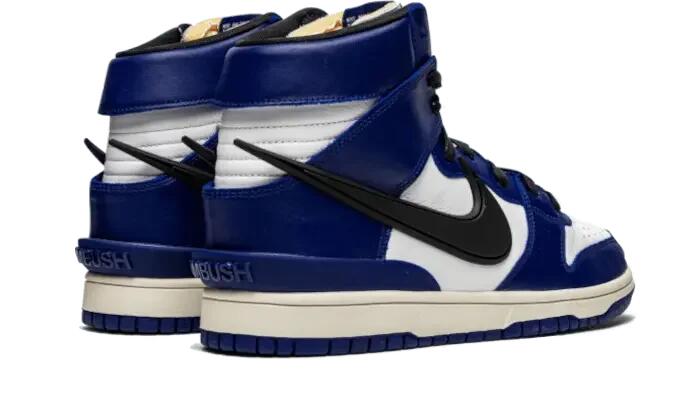 Nike Dunk High Ambush Deep Royal Blue 3/4
