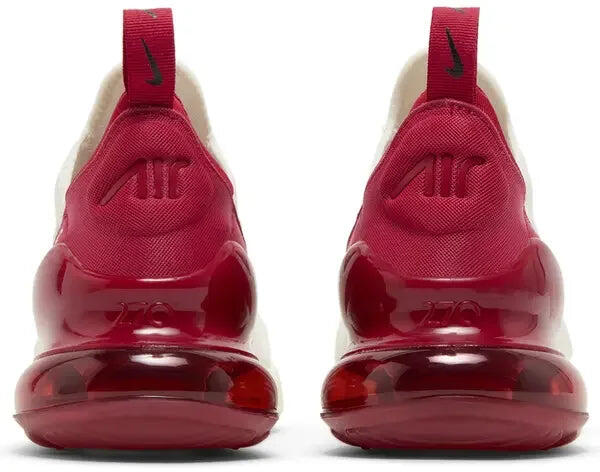 Nike Air Max 270 Sail Gym Red (W) 4/5