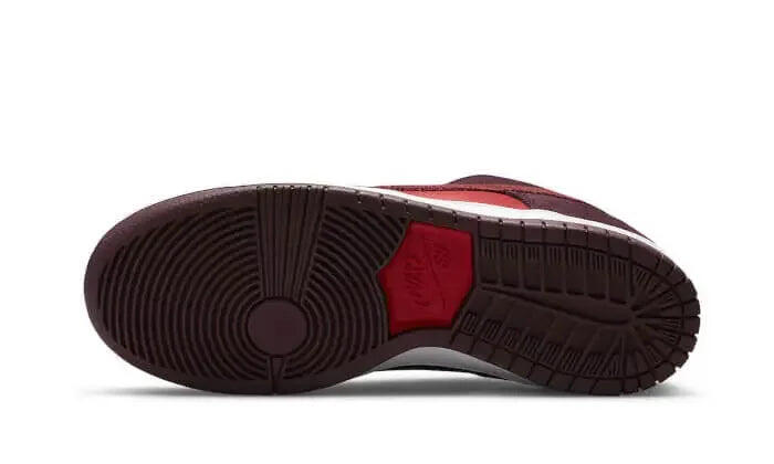 Scarpe - skateboard - unisex - basse - sb dunk low - burgundy crush 3/3