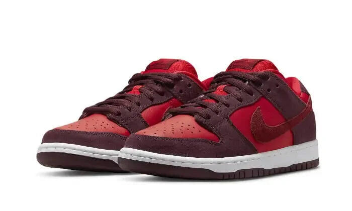 Scarpe - skateboard - unisex - basse - sb dunk low - burgundy crush 2/3