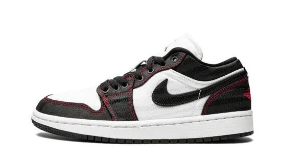 Jordan 1 Low SE Utility White Black Gym Red (Donna)