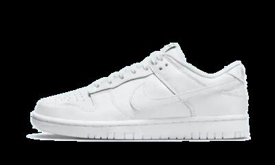 Scarpe - unisex - basse sintetiche - dunk low triple white