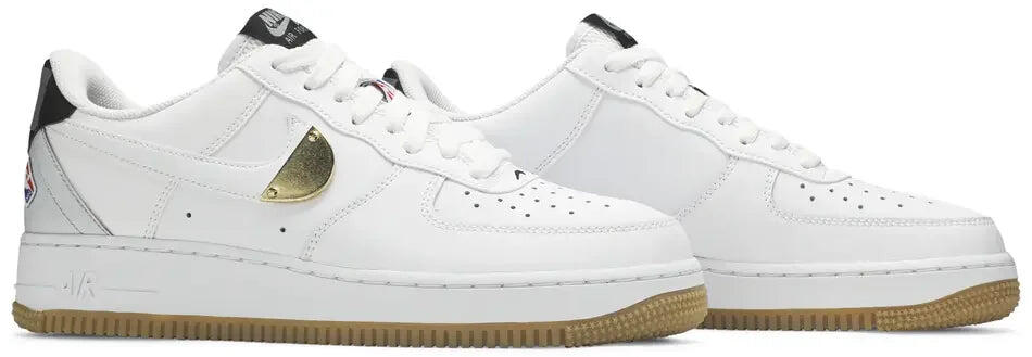 Nike Air Force 1 Low NBA White Grey Gum 5/5