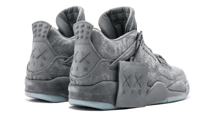 Air Jordan 4 Retro Kaws Grey 3/4