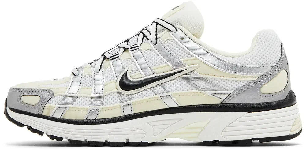 Nike P-6000 Coconut Milk Metallic Silver (W) 2/5