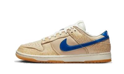 Schoenen - lifestyle - unisex - dunk low sesame - beige/blauw/goud