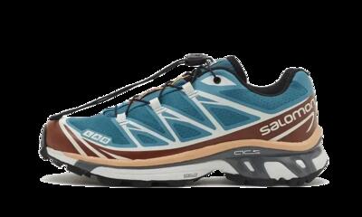 Schoenen - xt-6 - lichtgewicht sneakers - aegean blue hazelnut