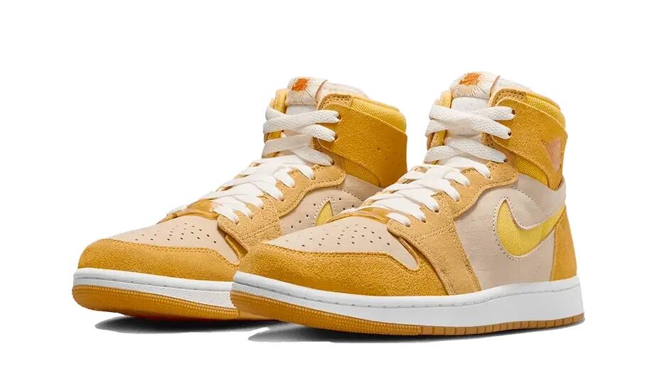 Jordan 1 High Zoom Air CMFT 2 Yellow Ochre Damen 2/3