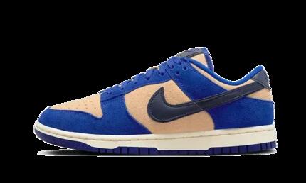Calzado - Lifestyle - Unisex - Ante premium Dunk Low LX - Azul profundo/Sesame.