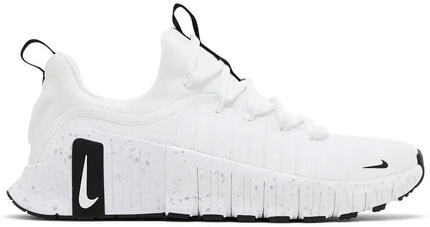 Nike Free Metcon 6 White Metallic Silver Light Smoke Grey Black (W)
