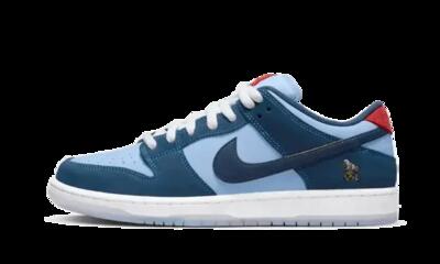 Schoenen - skate - dunk low pro why so sad? - low - coastal blue