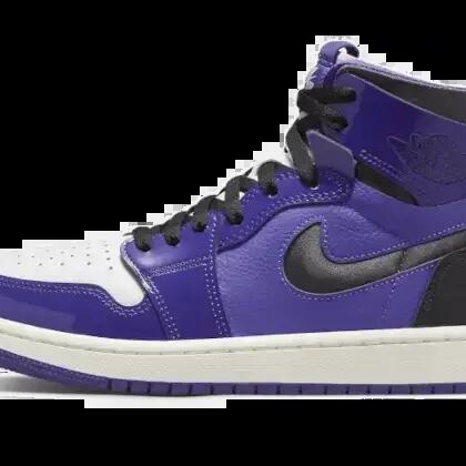 Basketball shoes - Zoom Air high-top - AJ1 - Court Purple