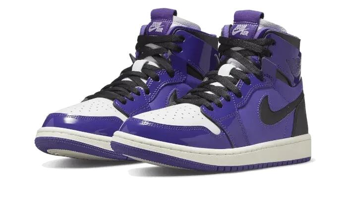 Air Jordan 1 High Zoom Air CMFT Court Purple Patent (W) 2/3