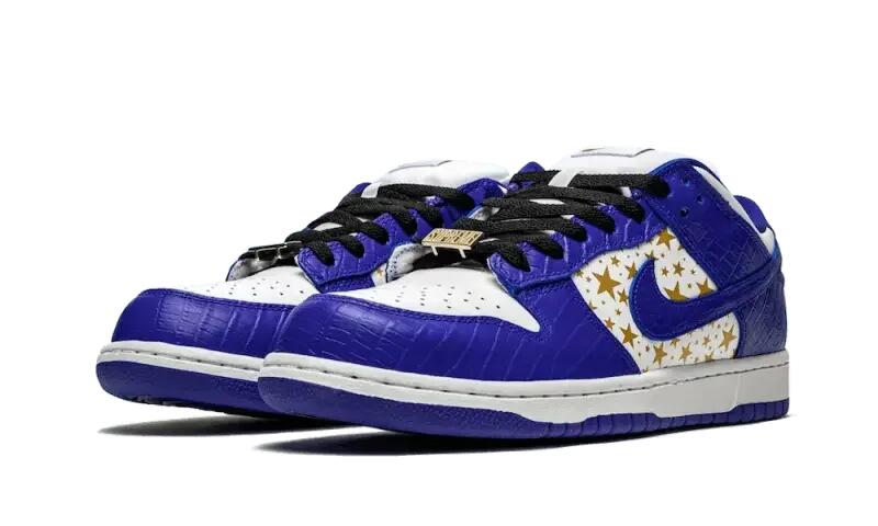 Nike SB Dunk Low Supreme Stars Hyper Royal (2021) 2/4