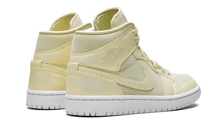 Jordan 1 Mid Goose Feather Yellow (W) 3/4