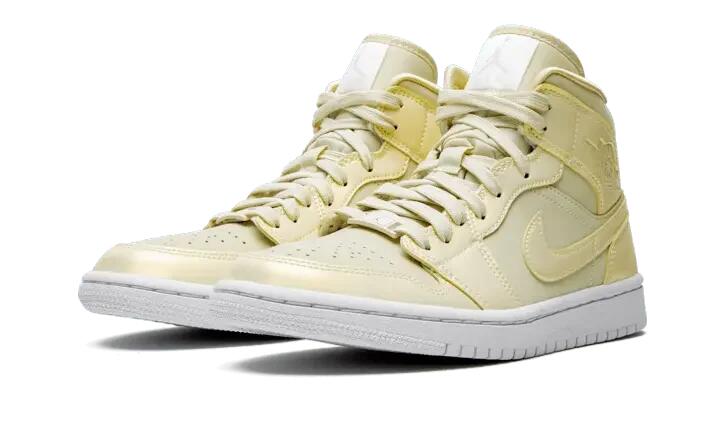 Jordan 1 Mid Goose Feather Yellow (W) 2/4