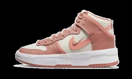 Chaussures - basket - hautes - dunk high up - sail/light madder