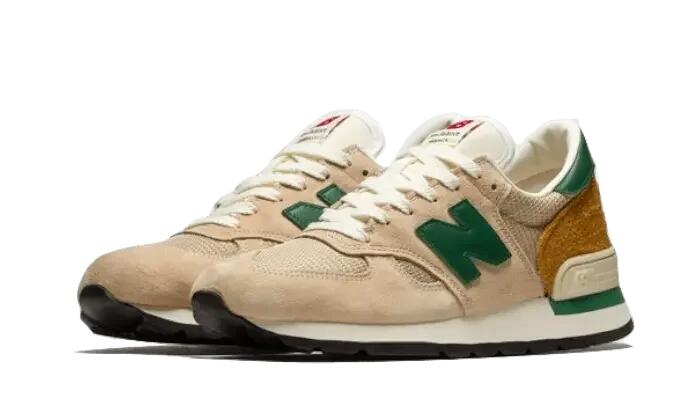 New Balance 990v1 MiUSA Tan Green 2/4
