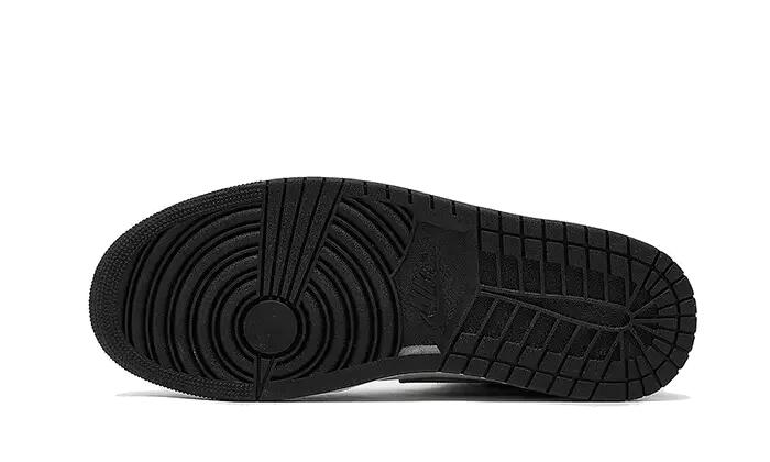 Schoenen - lifestyle - unisex - air jordan 1 - gewassen hoog model - zwart/rood 3/3