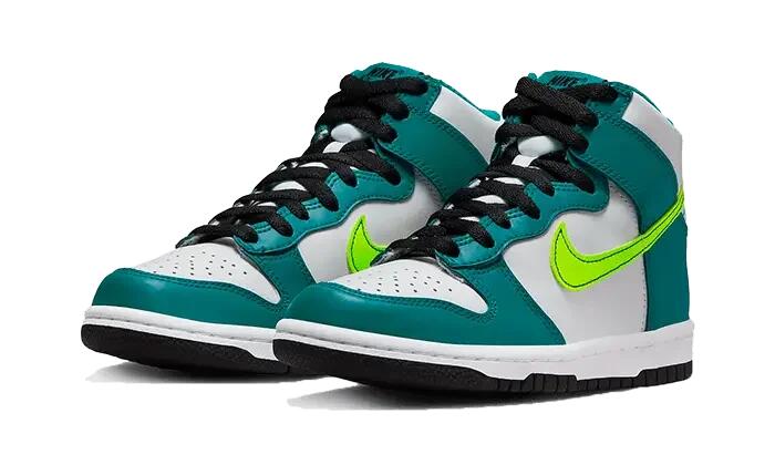 Nike Dunk High Volt Bright Spruce (GS) 2/3