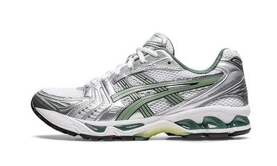 Gel-Kayano 14 White Pure Silver Slate Grey Sage - Taille : 48 EU